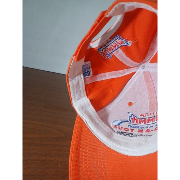New Summit Racing Team Blaze Orange Hat Embroidered Adjustable Back - Picture 7 of 10